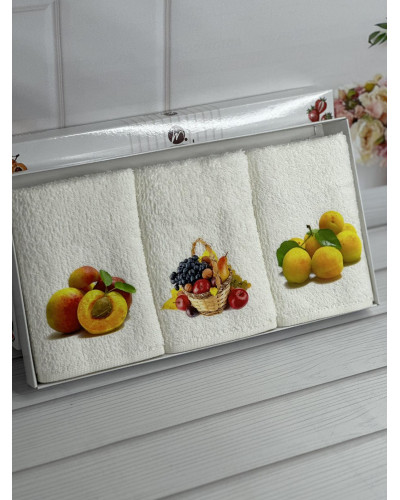 Merzuka fresh Махрові рушники см., 3шт.