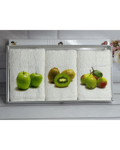 Merzuka kiwi Махрові рушники см., 3шт.