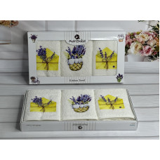 Merzuka lavanta yellow Махрові рушники см., 3шт.