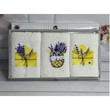 Merzuka lavanta yellow Махрові рушники см., 3шт.
