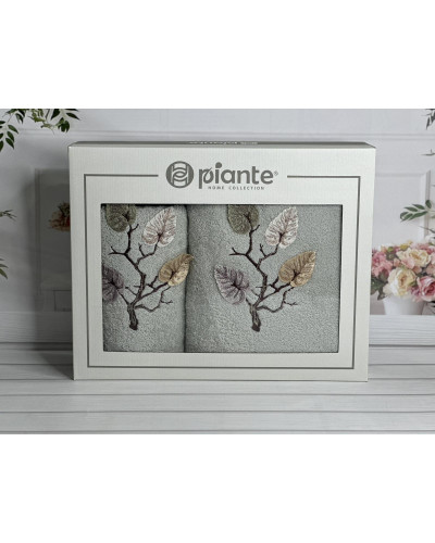Piante Listik mint 3D 2в1 бавовняні рушники.Туреччина.