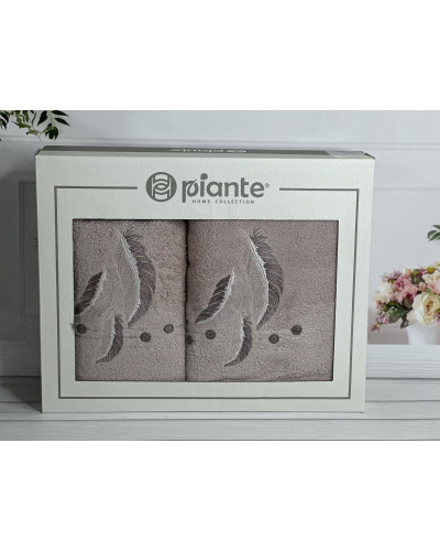 Piante pero gul 3D 2в1 бавовняні рушники.Туреччина.