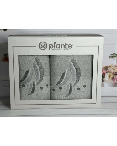 Piante pero mint 3D 2в1 бавовняні рушники.Туреччина.