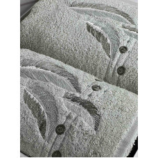 Piante pero mint 3D 2в1 бавовняні рушники.Туреччина.