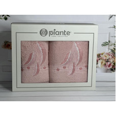 Piante pero pembe 3D 2в1 бавовняні рушники.Туреччина.