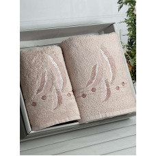 Piante pero pudra 3D 2в1 бавовняні рушники.Туреччина.