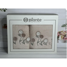 Piante ramaska bej 3D 2в1 бавовняні рушники.Туреччина.