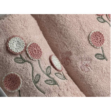 Piante ramaska pembe 3D 2в1 бавовняні рушники.Туреччина.