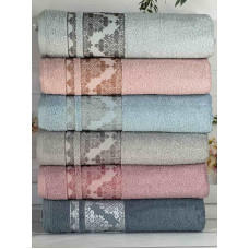 Gulbengi Durul махрові рушники см., 6 шт/уп. Туреччина