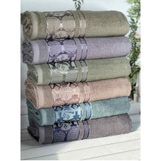 Koza Durul махрові рушники см., 6 шт/уп. Туреччина