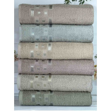 Adal Durul махрові рушники см., 6 шт/уп. Туреччина