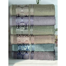 Koza Durul махрові рушники см., 6 шт/уп. Туреччина