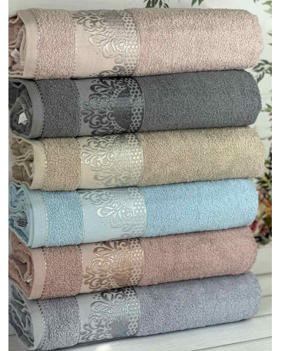 Mesale Durul махрові рушники см., 6 шт/уп. Туреччина