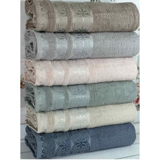 Petek papatya Durul махрові рушники см., 6 шт/уп. Туреччина