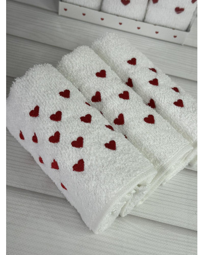 Mame Heart 3в1 кухонні рушники см.