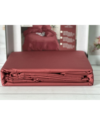 Kiremit сатинова постільна білизна євро розміру. Word of dream.