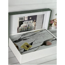 сатинова постільна білизна, євро розмір. Word of dream.