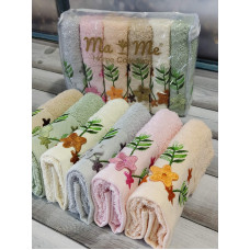 Mame Sakura см., 6 шт/уп. кухонні махрові рушники.