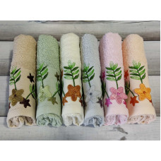 Mame Sakura см., 6 шт/уп. кухонні махрові рушники.