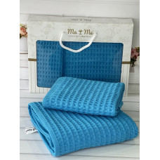 MaMe manhetten sky 2в1 вафельні рушники (баня+обличчя). Туреччина