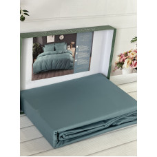 Petrol сатинова постільна білизна євро розміру. Word of dream.