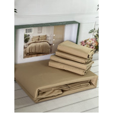 Kopuchino сатинова постільна білизна євро розміру. Word of dream.