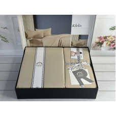 Kleks Однотонное сатинова постільна білизна.  розмір. Romeo home Туреччина.