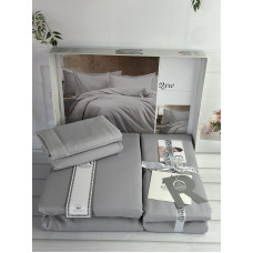 Qxw Однотонное сатинова постільна білизна.  розмір. Romeo home Туреччина.