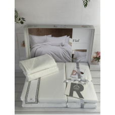 Viol Однотонное сатинова постільна білизна.  розмір. Romeo home Туреччина.