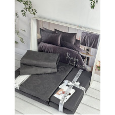 Ramses Antrasit жаккардова постіль, євро розмір. Romeo home Туреччина.
