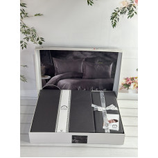 Ramses Antrasit жаккардова постіль, євро розмір. Romeo home Туреччина.