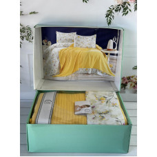 Sari Літній набір з Плед машинна в'язка. Romeo home Туреччина