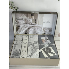 Poplin Kralia постіль з поплин.  розмір. Romeo home Туреччина.