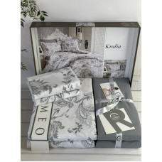 Poplin Kralia постіль з поплин.  розмір. Romeo home Туреччина.