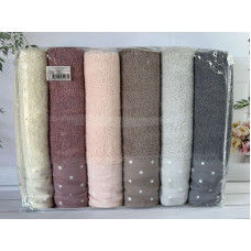 Vip cotton Inci махрові рушники см., 6 шт/уп. CestepeТуреччина.