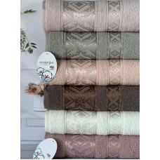Vip cotton Falfa махрові рушники см., 6 шт/уп. CestepeТуреччина.