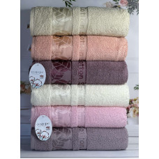 Vip cotton Modalsoft махрові рушники см., 6 шт/уп. CestepeТуреччина.