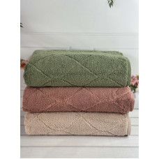 Micro Premium Romb-Voli рушники см., 3 шт/уп. Мікрокоттон. CestepeТуреччина.