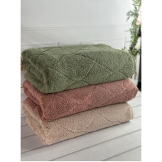 Micro Premium Romb-Voli рушники см., 3 шт/уп. Мікрокоттон. CestepeТуреччина.