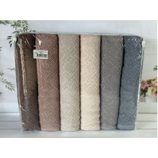 Lux cotton Grand махрові рушники см., 6 шт/уп. CestepeТуреччина.
