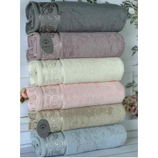 Micro delux Ahenk рушники см., 6 шт/уп. Мікрокоттон. CestepeТуреччина.