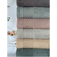 Micro delux Noval рушники см., 6 шт/уп. Мікрокоттон. CestepeТуреччина.