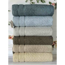 Micro delux Bayone рушники см., 6 шт/уп. Мікрокоттон. CestepeТуреччина.