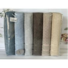 Micro delux Bayone рушники см., 6 шт/уп. Мікрокоттон. CestepeТуреччина.