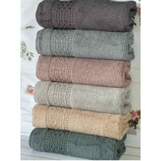 Micro delux Noval рушники см., 6 шт/уп. Мікрокоттон. CestepeТуреччина.