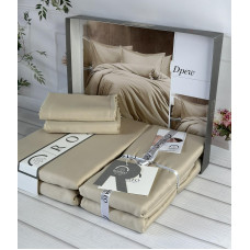 Tensel Drew Bej сатинова постільна білизна.  розмір. Romeo home Туреччина.