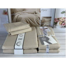 Tensel Drew Bej сатинова постільна білизна.  розмір. Romeo home Туреччина.