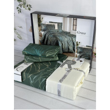 Grace сатинова постільна білизна.  розмір. Romeo home Туреччина.