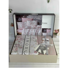 Luna сатинова постільна білизна.  розмір. Romeo home Туреччина.