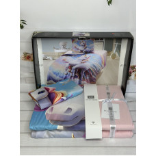 Edinorog дитяча полуторна постільна білизна. Ранфорс. Romeo home Туреччина.